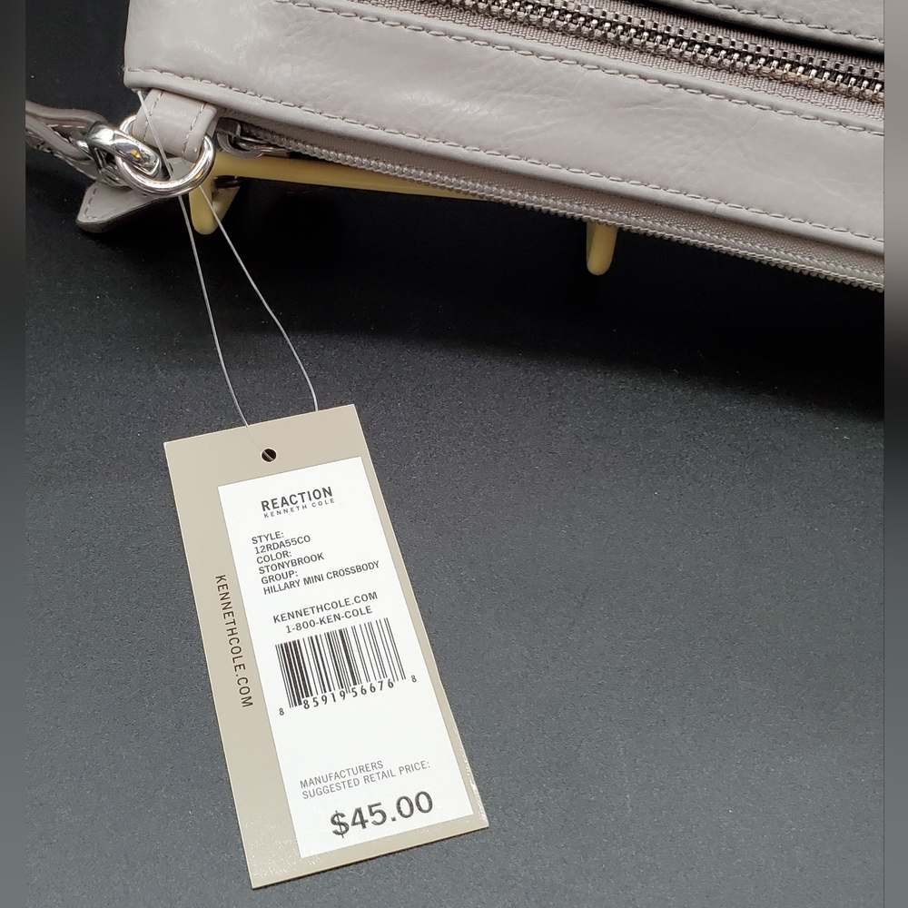 👜Kenneth Cole Reaction Crossbody Bag and Wristlet - Picture 6 of 10